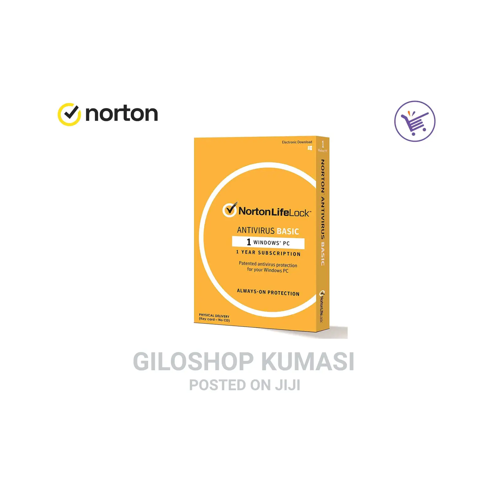 Norton Anti Virus Basic - 1 Device - 1 Year - Activation Key