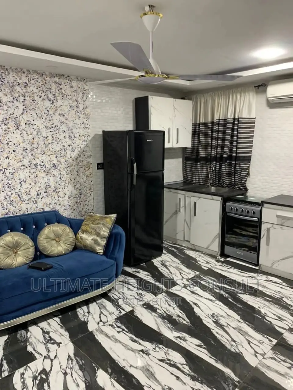 Furnished 1bdrm Apartment in Dzorwulu, Dworwulu for rent