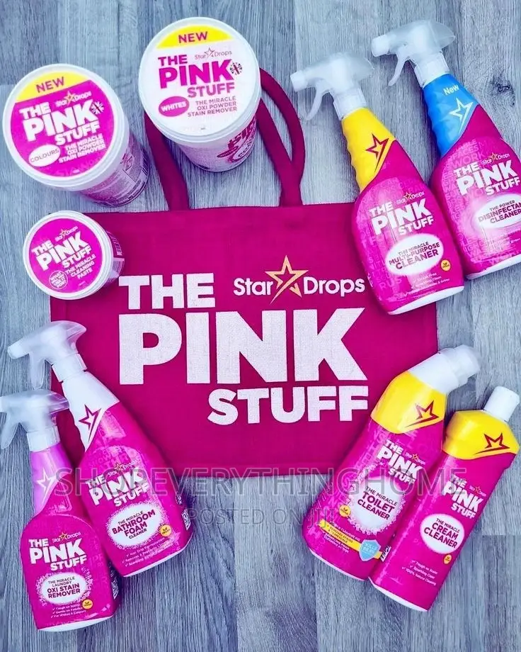 Cleaning Detergent Pinkstuff Products