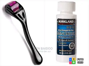Kirkland Minoxidil and Derma Roller (Results in 3 Weeks)