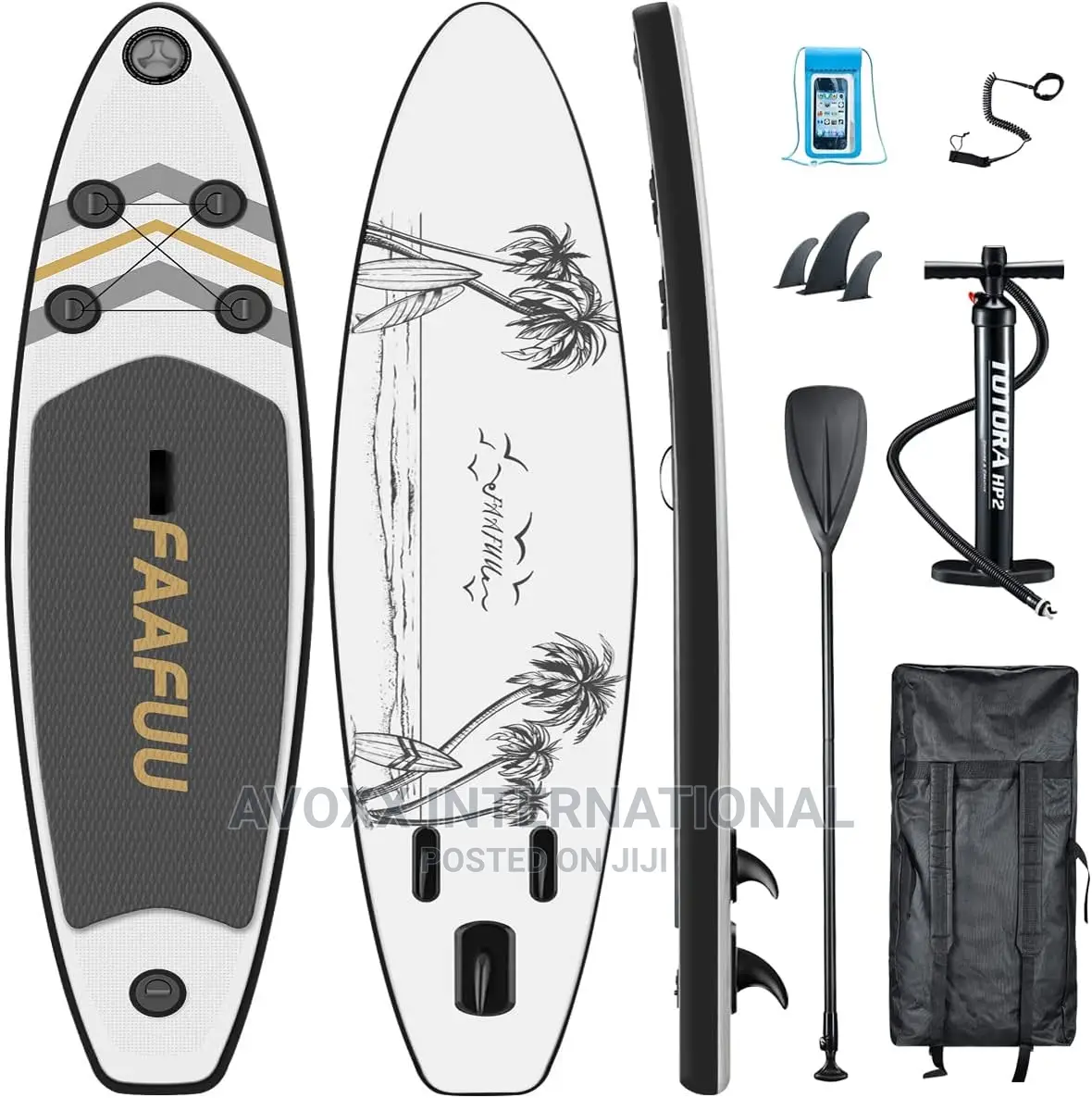 Faafuu Inflatable Stand Up Paddle Board (10'6"×32"×6")