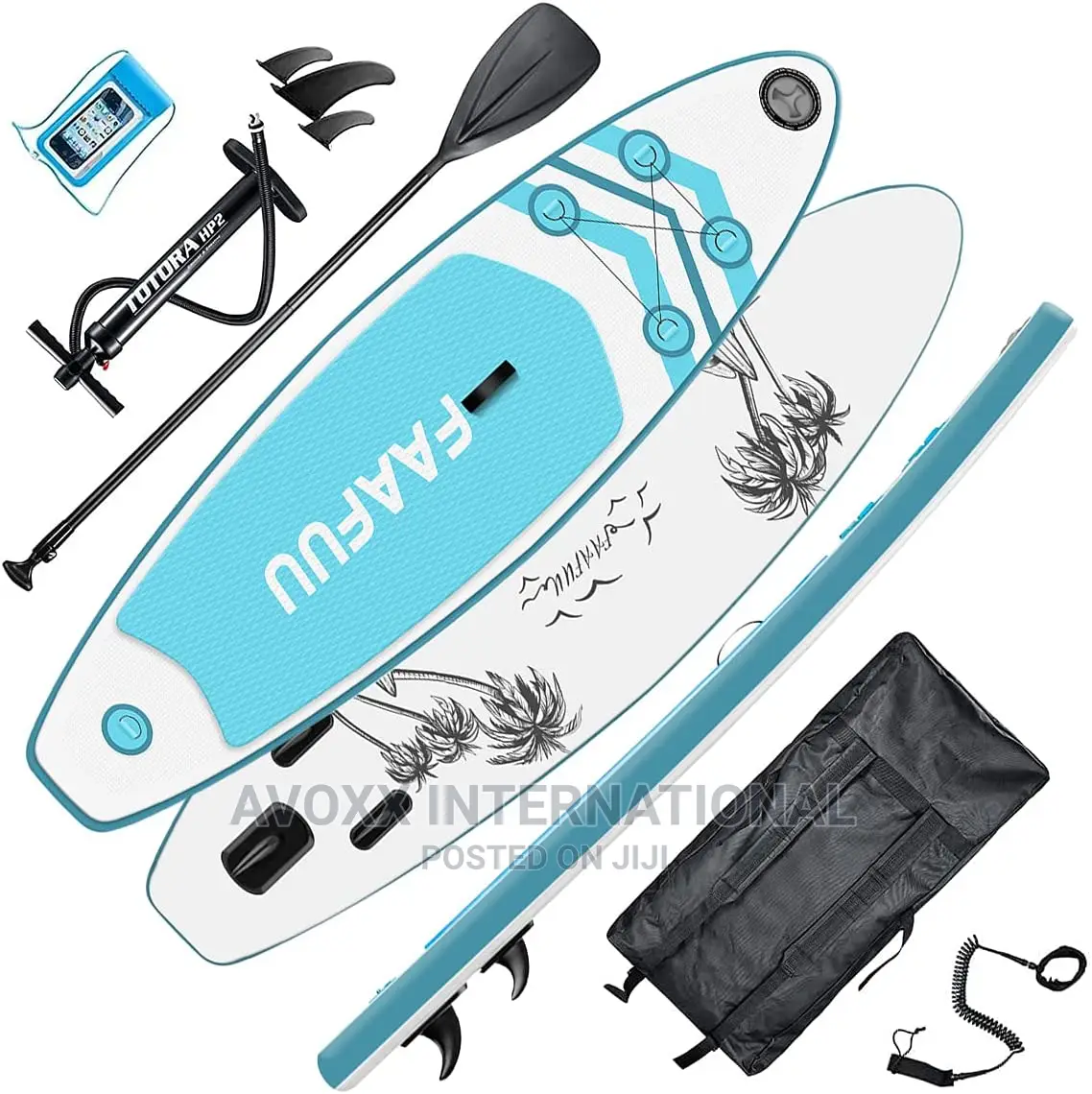 Faafuu Inflatable Stand Up Paddle Board (10'6"×32"×6")