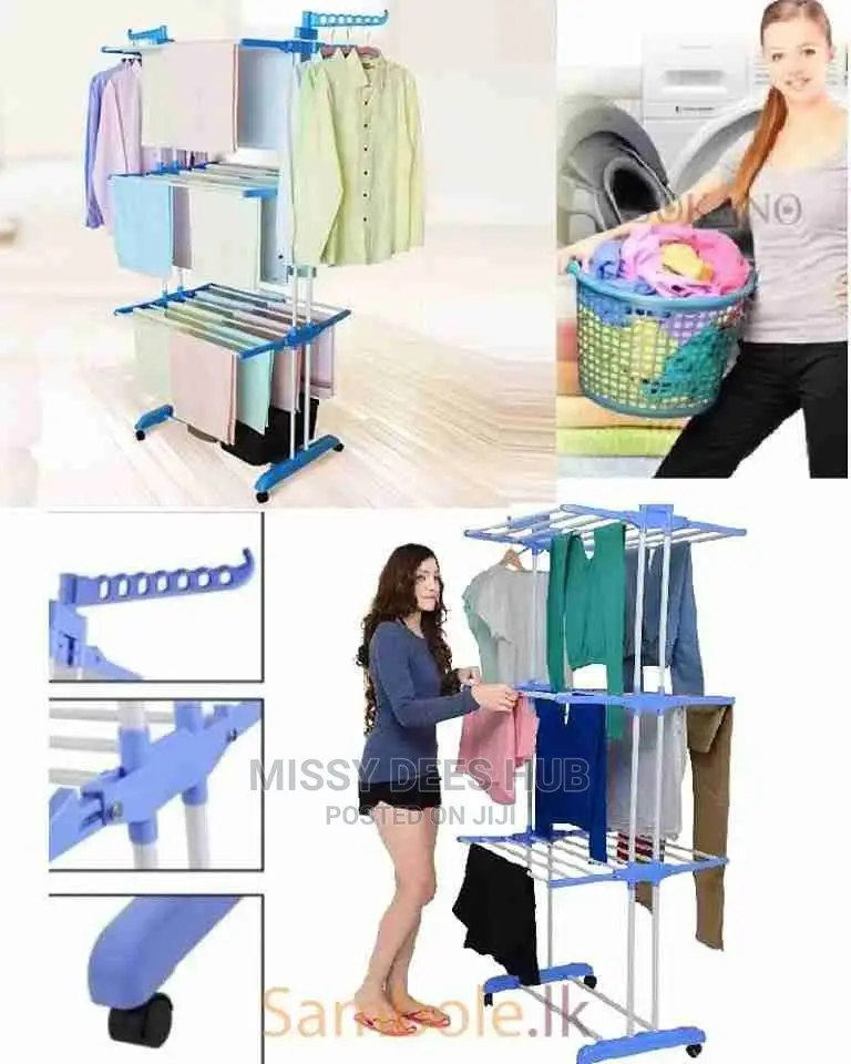 3 Tier Clothes Drying Rack