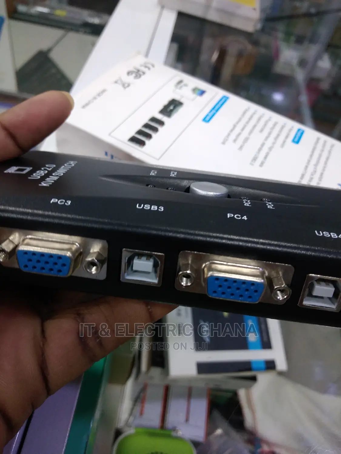 4 Port Vga KVM Switch