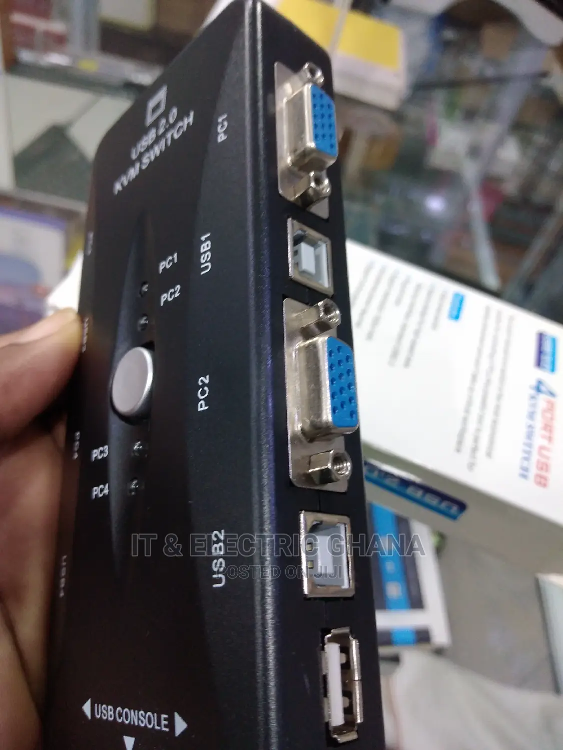 4 Port Vga KVM Switch