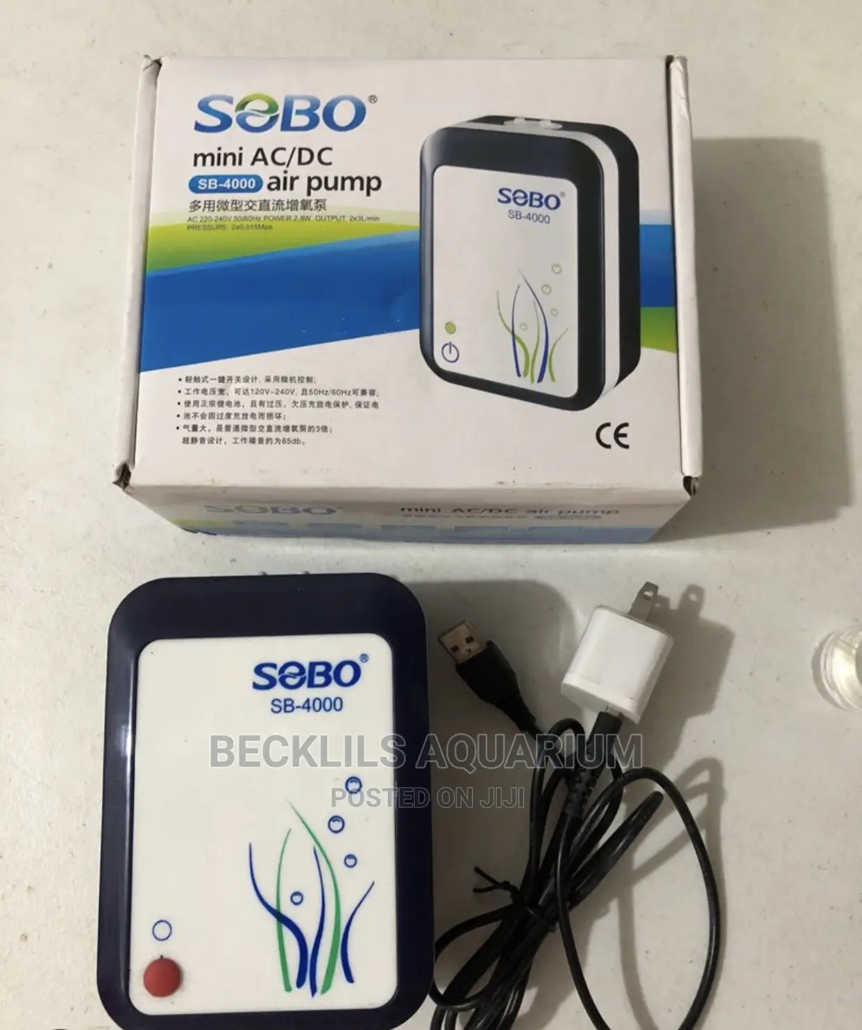 Rechargeable Ac/Dc Airpump