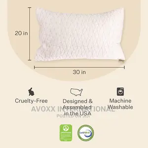 COOP Home Goods Lumbar Pillow Bamboo Charcoal Infused Foam