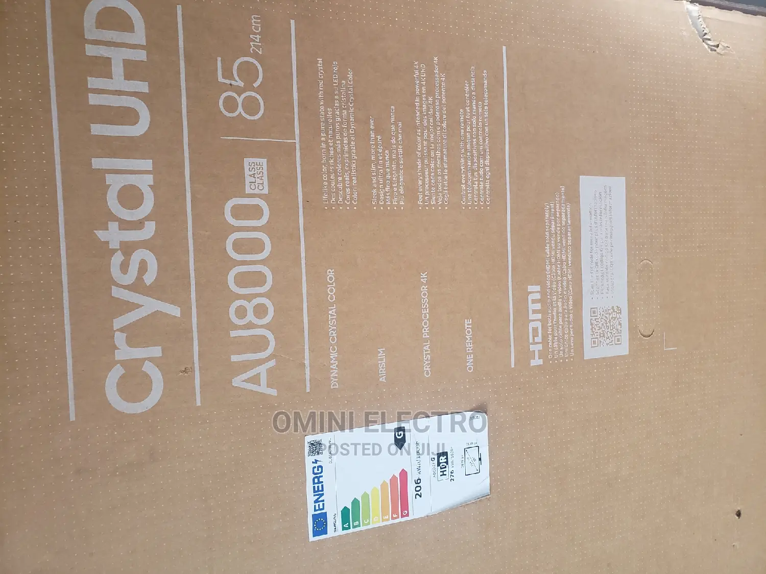 Series 8 Brand New Samsung 85" Uhd Smart Tv