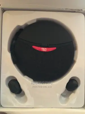 T and G Portable Wireless Speaker With Wireless Earbuds