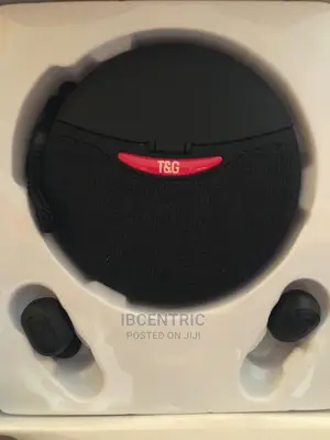 T and G Portable Wireless Speaker With Wireless Earbuds