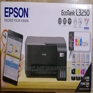Epson Ecotank L3250 A4 Wi-Fi All-in-One Ink Tank Printer Ink