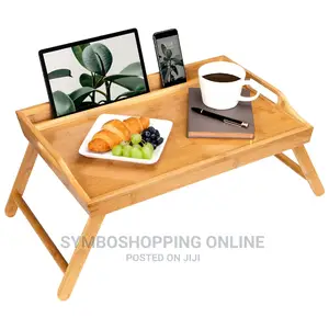 Roosie Home Media Tray Made With Natural Bamboo