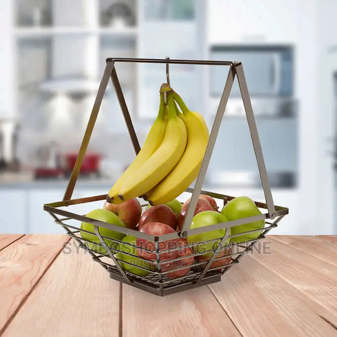 Gourmet Basic Convertible Basket Antique Brass Finish
