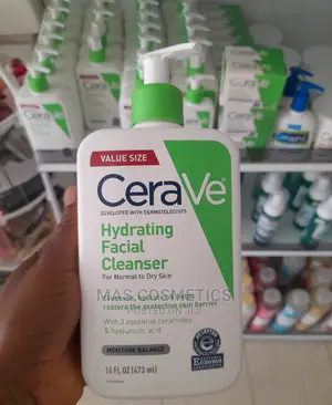 Cerave – Hydrating Cleanser for Normal to Dry Skin- 12oz