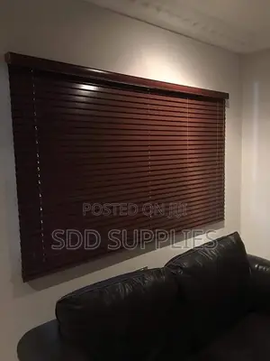 Wooden Blinds Curtains Luxurious Texture