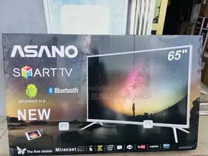 Asano 65” UHD Smart Tv With Bluetooth