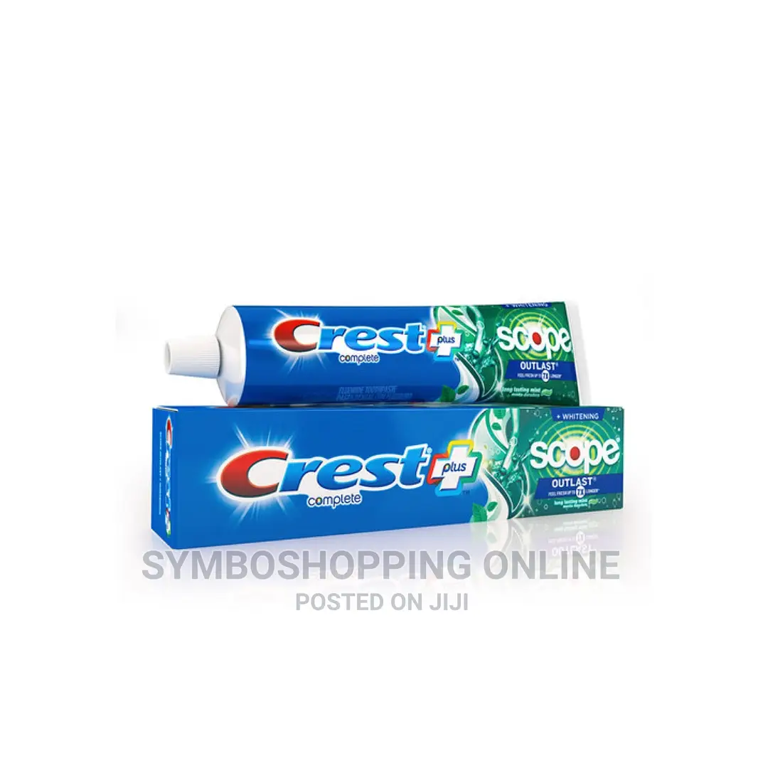 Crest + Scope Outlast Complete Whitening Toothpaste, Mint,
