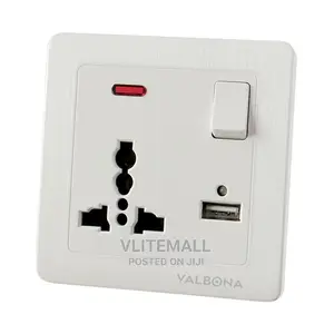 Valbona Single Multi Socket With USB Sng135