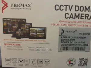 Premax Pm-Dcip25 5mp IP CCTV Dome Camera