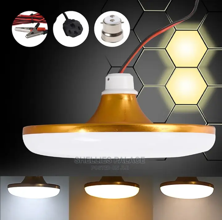 Aunont Led 20w Ufo Lamp, B22 Screw, Ultra-Bright Home Energy