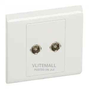 Valbona Double TV Socket ETV77