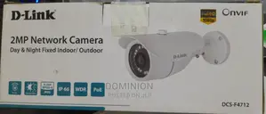 D-Link Dcf-4712 Onvif 2mp IP CCTV Bullet Camera Poe