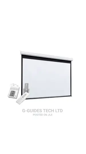 243cm X 243cm Electric Projector Screen With Remote