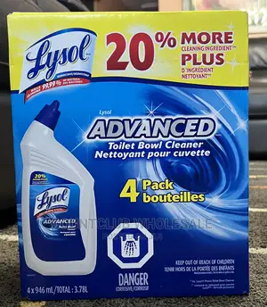 Lysol Advanced Toilet Bowl Cleaner 4 Pack 4x946ml