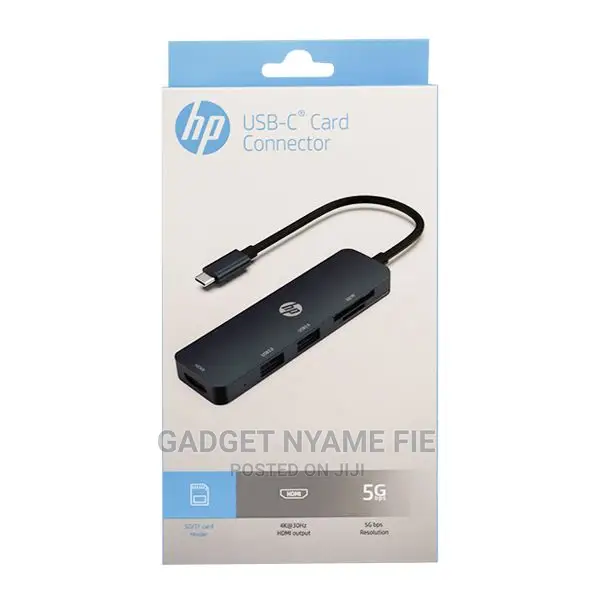 HP Usb-C Cable Connector 5-In-1
