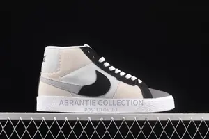 Nike SB Blazer Mid PRAM Mosaic Black Grey