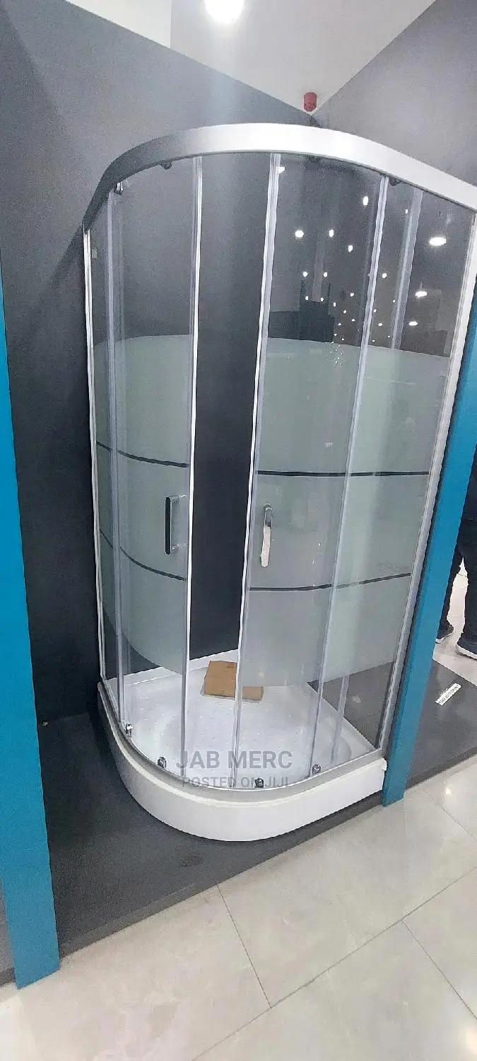 90x90 Cm Shower Cabin Cubicle Glass With Base