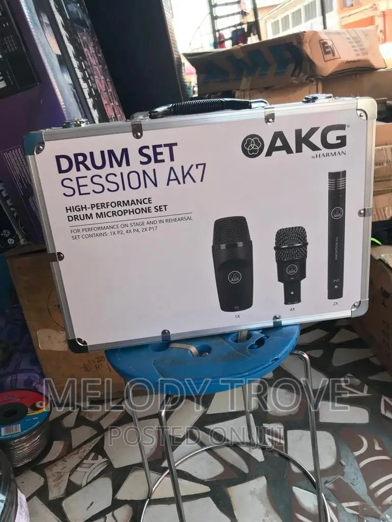 AKG 7-Set Drumset (Session AK7)