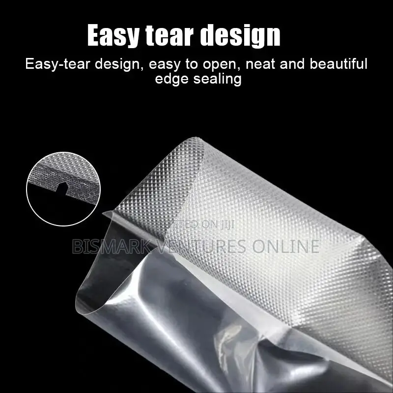 12x20cm Vacuum Sealer Rubber Bags 100pcs