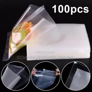12x20cm Vacuum Sealer Rubber Bags 100pcs