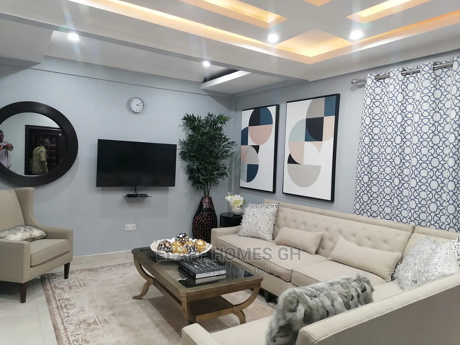 Furnished 2bdrm Apartment in Elaffhomesgh, East Legon for rent