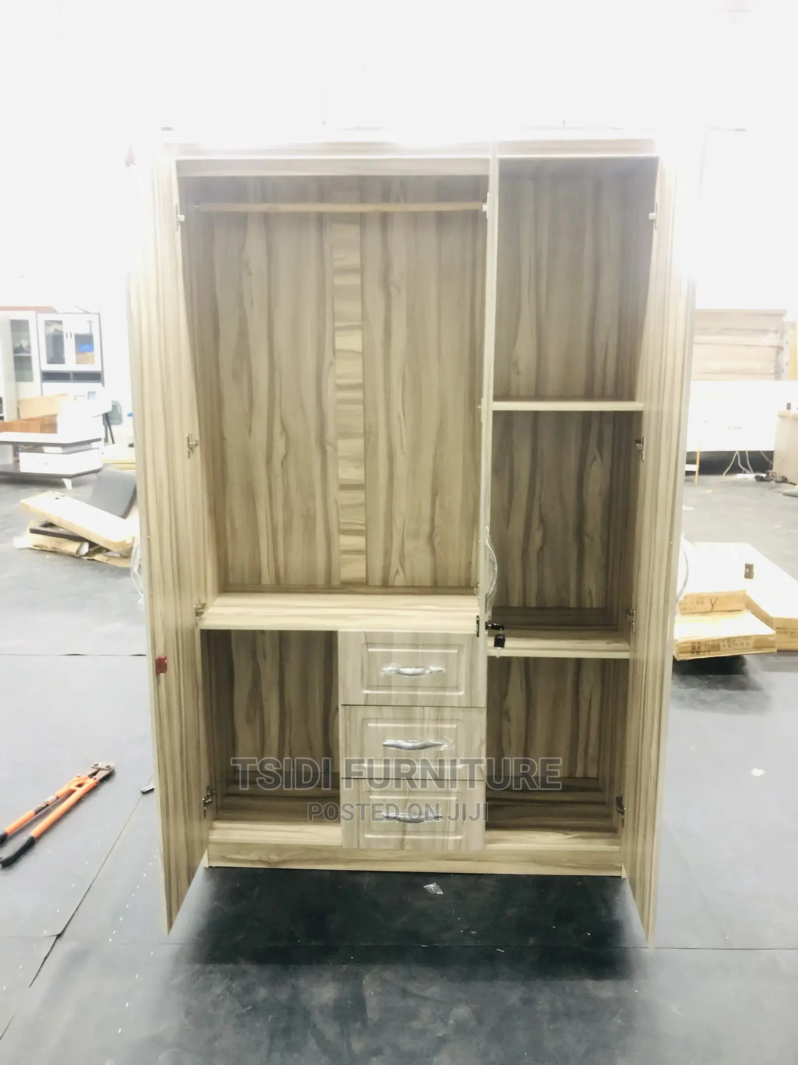 Classic Three Door Wardrobe