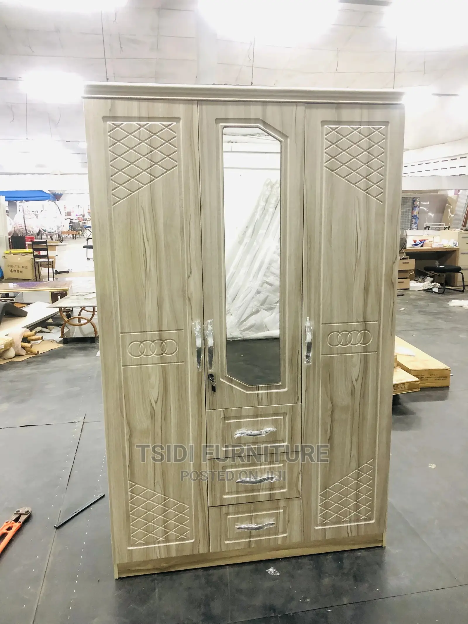 Classic Three Door Wardrobe