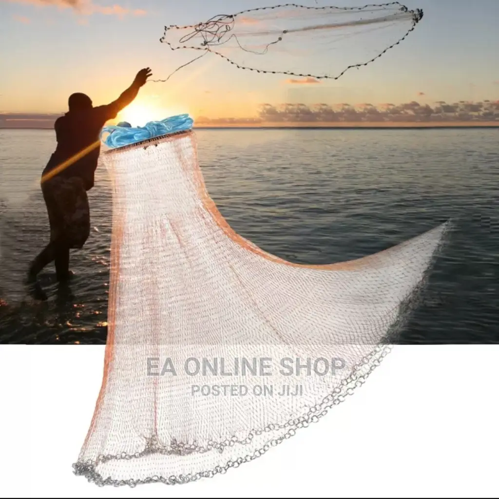 Fly Hand Fishing Cast Net 3.6 Meters. Cat and Tilapia Fish