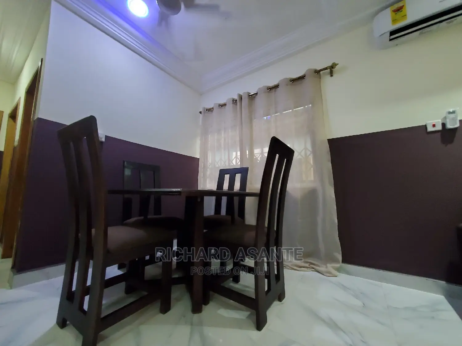 Affordable 3-Bedroom Self Compound for Daily Stay at Pokuase