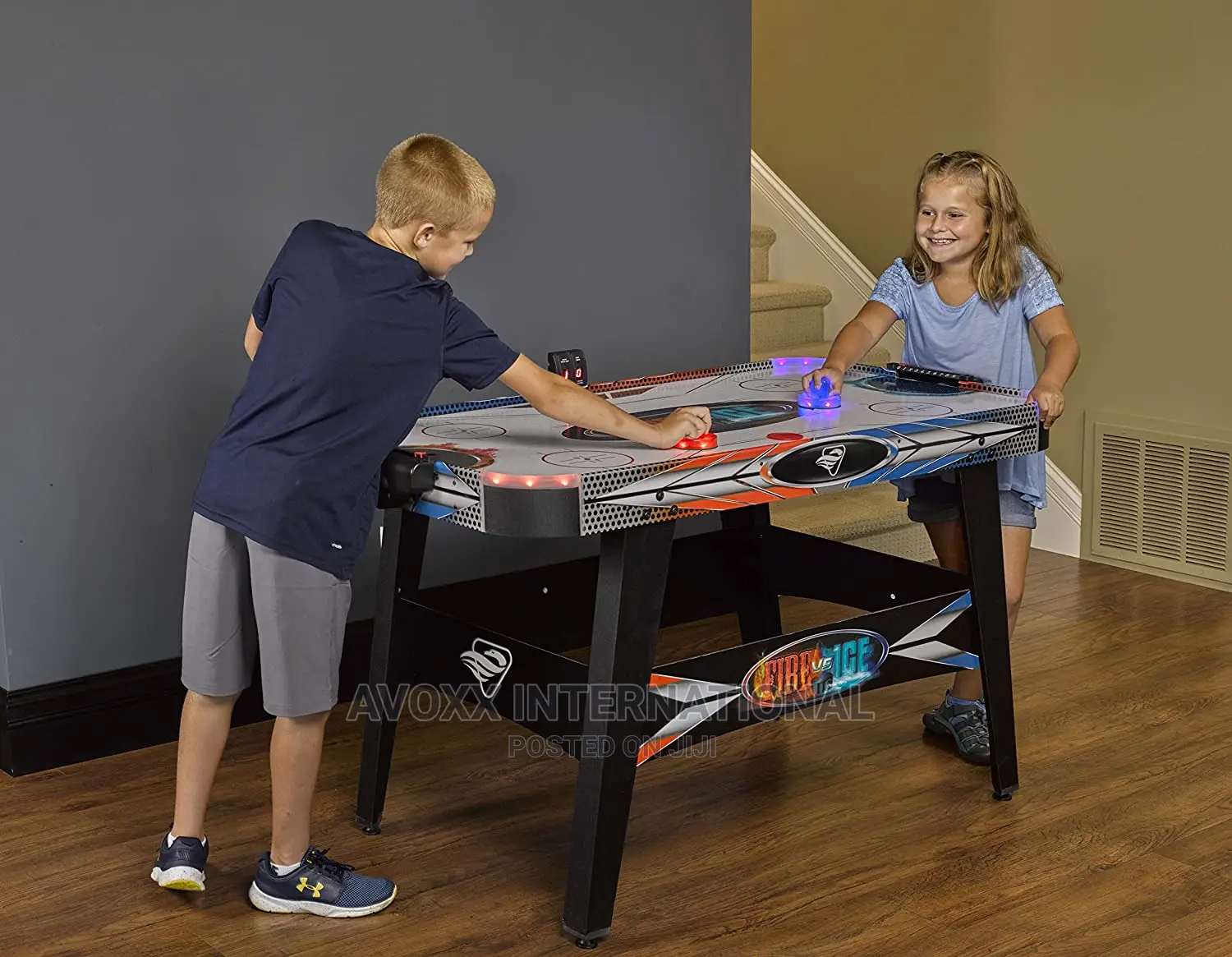 Triumph Fire'n Ice LED Light-Up 54"Air Hockey Table/45-6060w