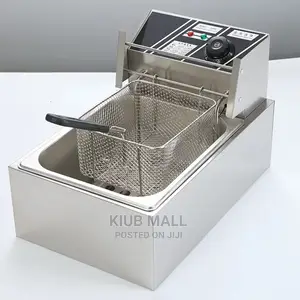 6 Litres Commercial Single Tank Deep Fryer