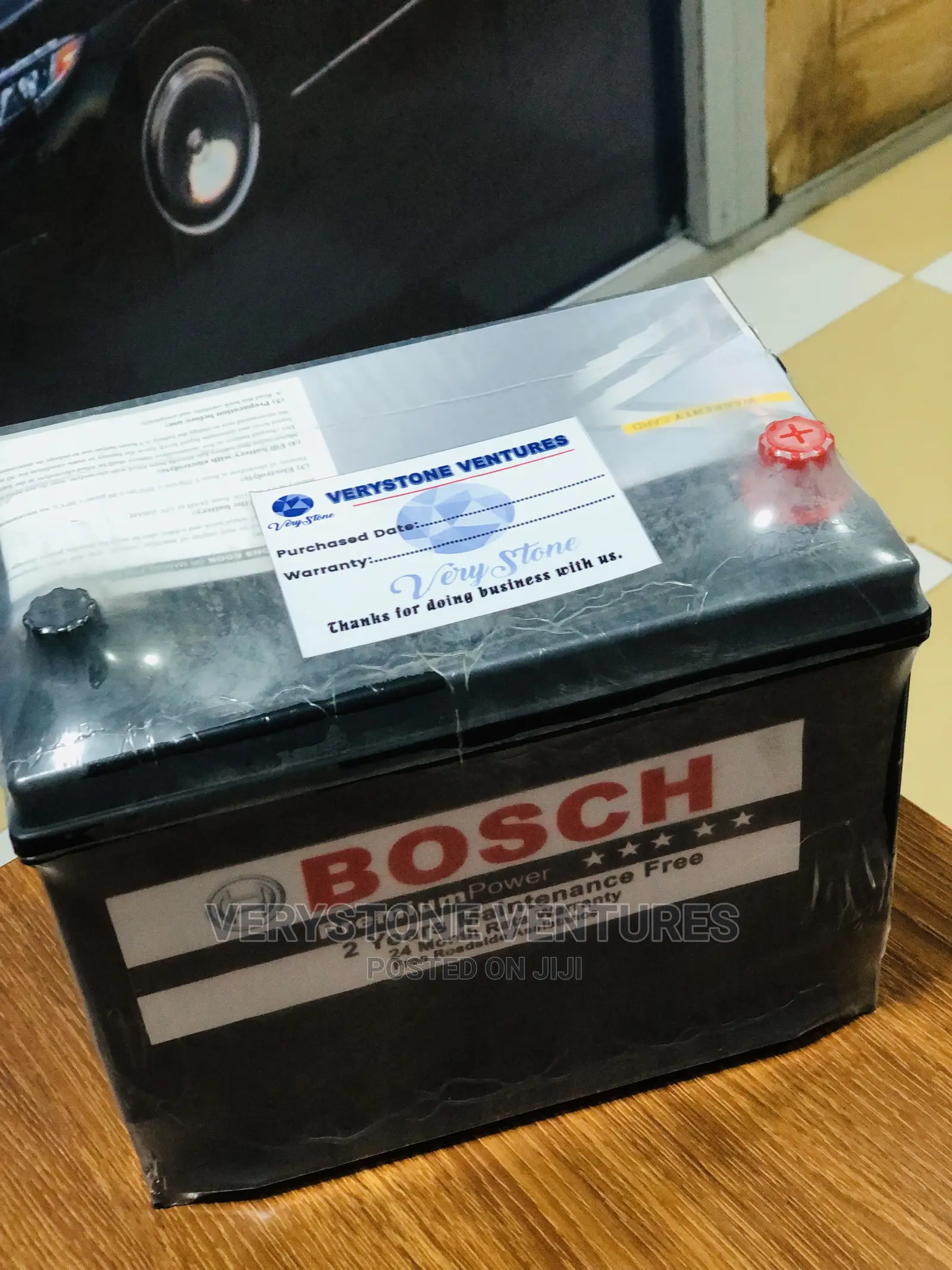 13 Plate Bosch Car Battery + Free Delivery