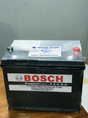 BOSCH CAR Battery + One Year Warranty