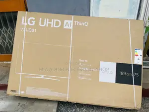 Fresh in Box Lg 75”Inches Smart UHD 2020 Led Tv
