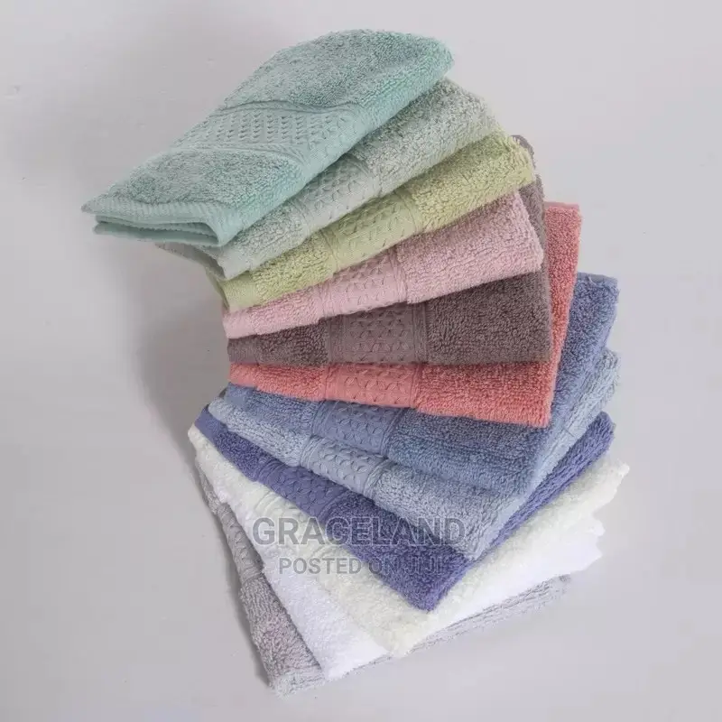 This Is Original 12 Set of Face Towels Going for Cool Price