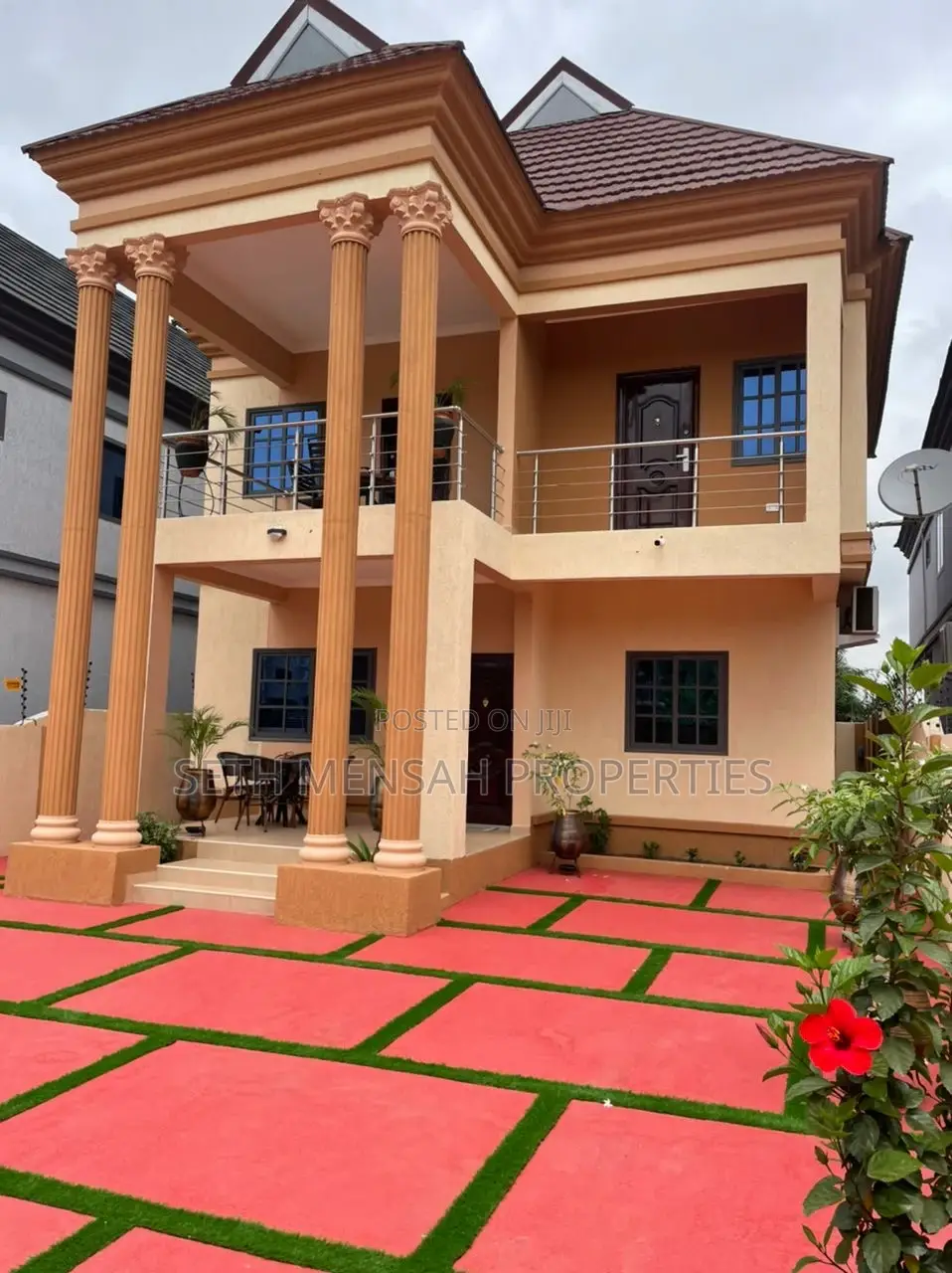 Furnished 4bdrm House in 4 Bedroom House Full, West Legon for Rent