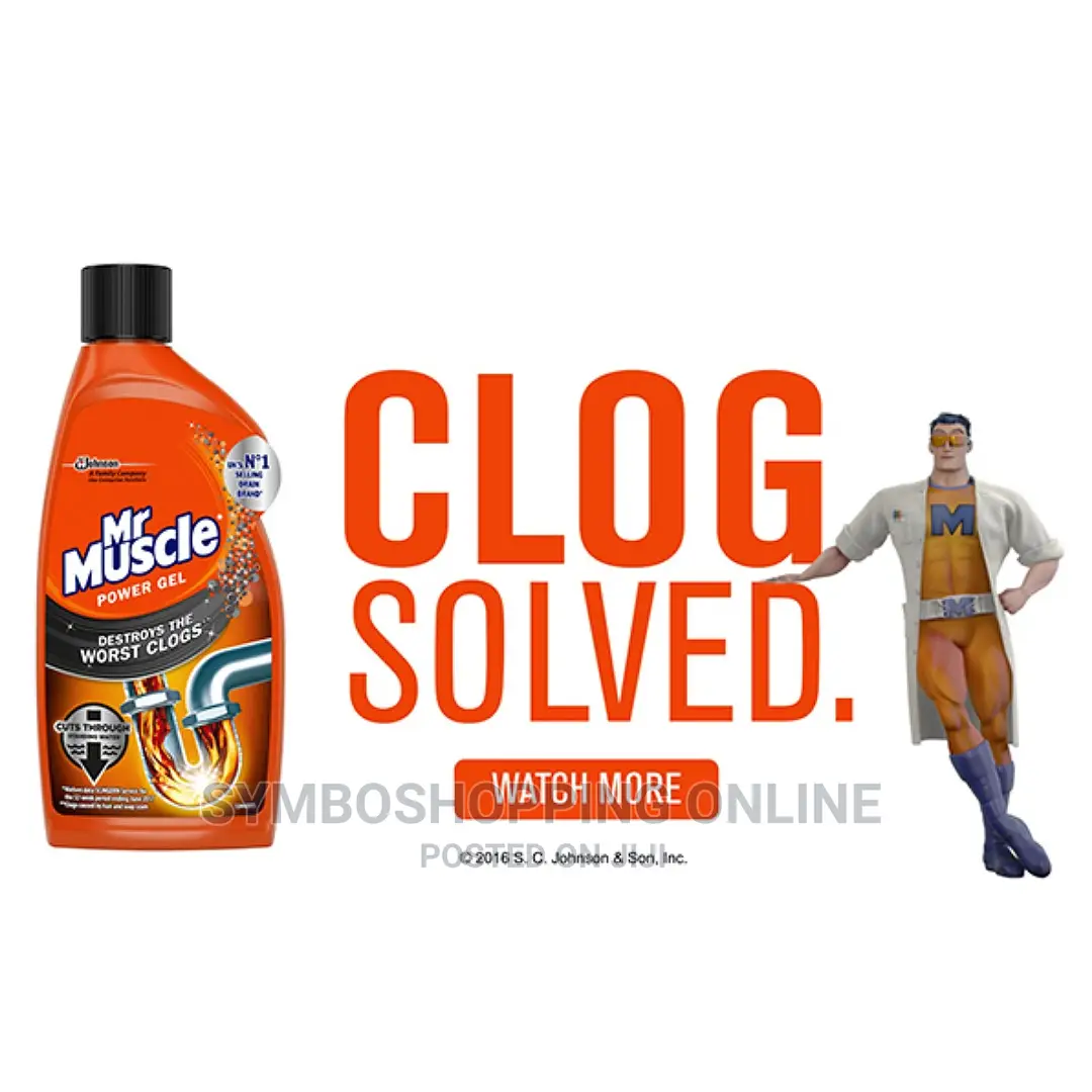 Mr Muscle Drain Gel/ Unblocker 1000ml