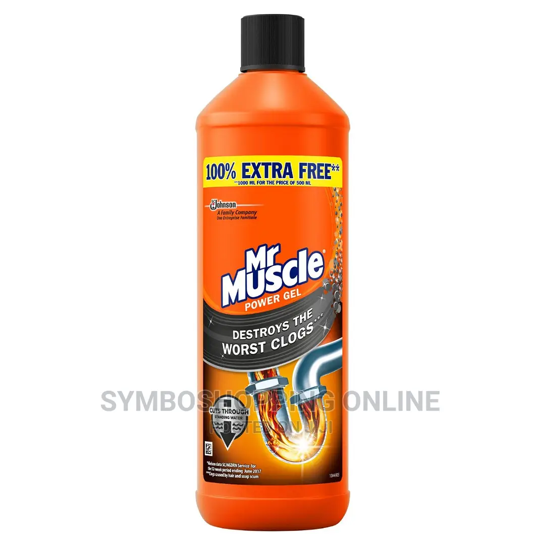 Mr Muscle Drain Gel/ Unblocker 1000ml