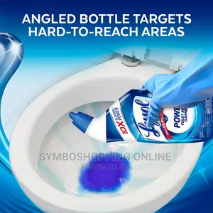 Lysol Power Toilet Bowl Cleaner Gel, Disinfecting, 24oz