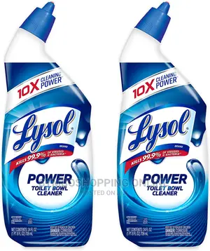 Lysol Power Toilet Bowl Cleaner Gel, Disinfecting, 24oz